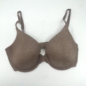 Victoria's Secret 32D Uplift Semi Demi Brown Multiway‎ Underwire Bra